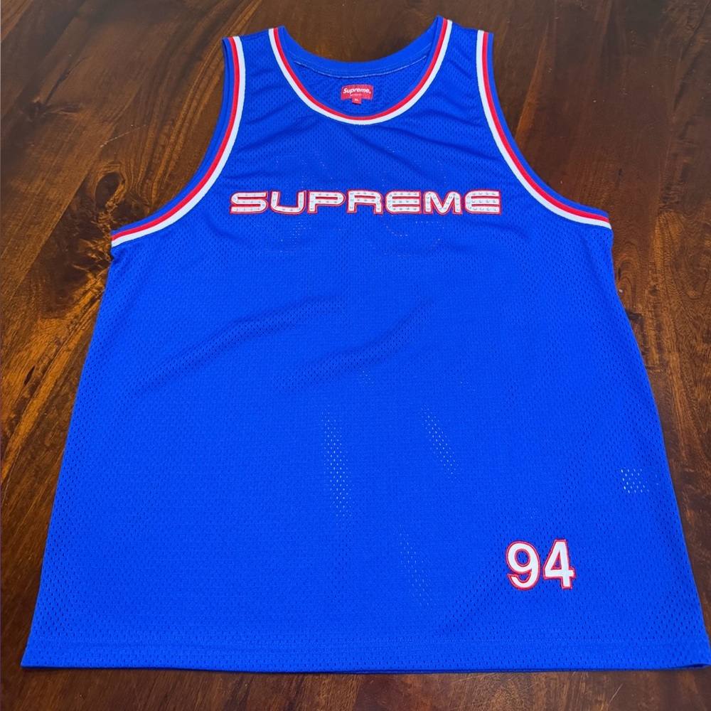 Authentic Supreme Rhinestone basketball Jersey
